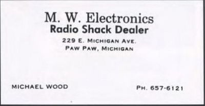 Radio Shack - Paw Paw Store